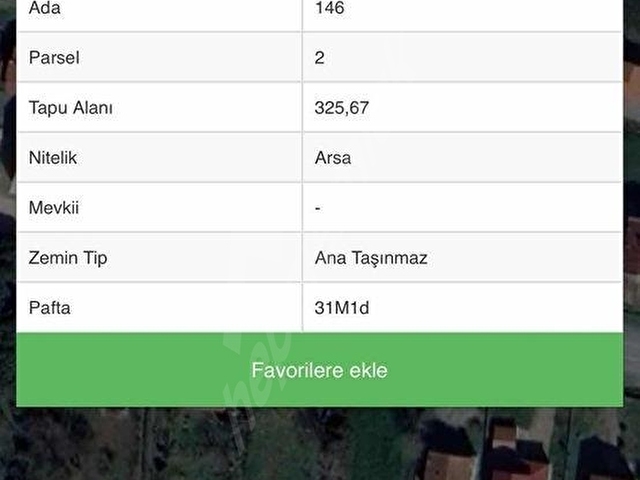 ATAŞEHİRDEN YÖRÜKLERDE CADDEYE CEPHE 325 m2 3 KATA İMARLI ARSA - Görsel 8