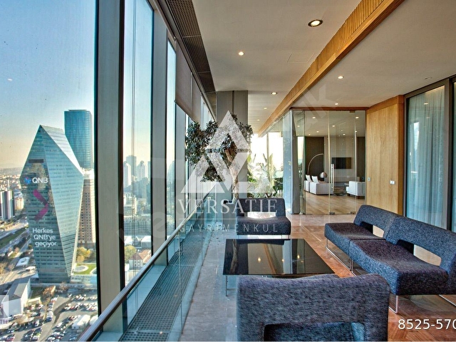 Sapphire Residence Boğaz Manzaralı Eşyalı&Eşyasız Kiralık 6+1 - Görsel 3