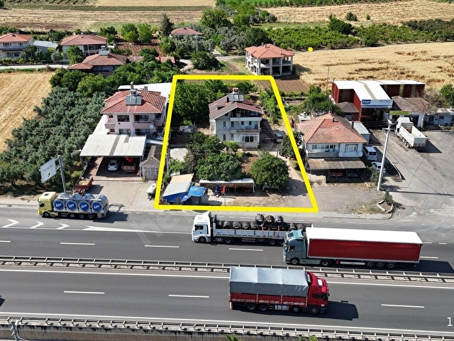 D-650 YE CEPHE 1.459 M2 TİCARİ ARSA İÇİNDE MÜSTAKİL EV VE İŞYERİ - Görsel 4