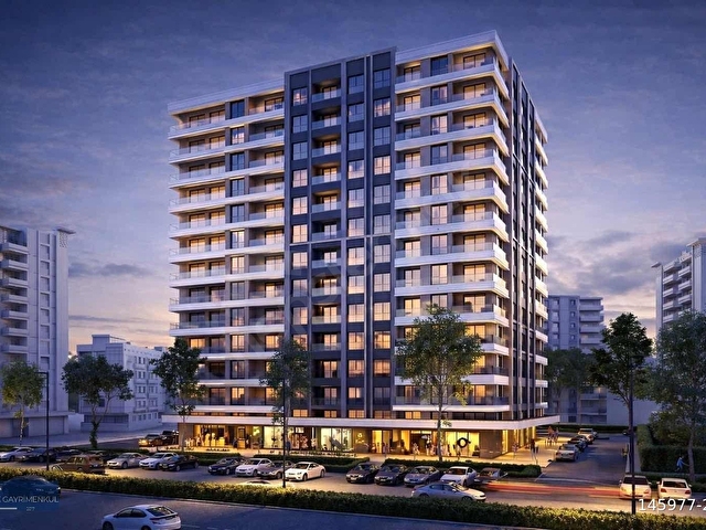 BAYRAKLI MANSUROĞLUNDA EŞSİZ DENİZ MANZARALI 4+1 DAİRE - Görsel 3