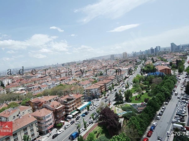 EMEKTE SATILIK SİTEDE ANITKABİR MANZARALI ÖN LÜKS 3+1 ADERDE - Görsel 7