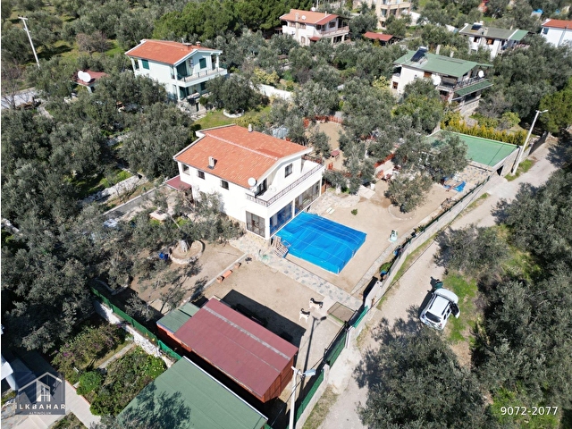 ALTINOLUK İLKBAHARDA DENİZE YAKIN 1350M2 ARSA İÇİNDE EMSALSİZ ÇİFTLİK EVİ - Görsel 28