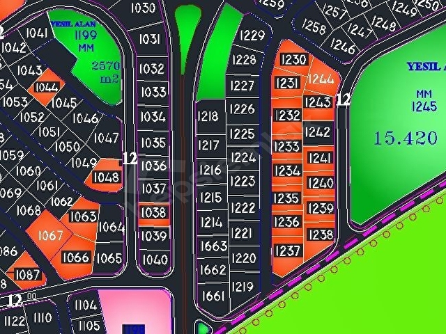 RİVADA CADDE CEPHELİ 473m2 SATILIK ARSA - Görsel 2