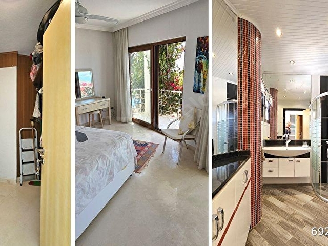 Kızıltaşta Modern Tasarımlı, 3 Odalı Müstakil Villa - Görsel 20