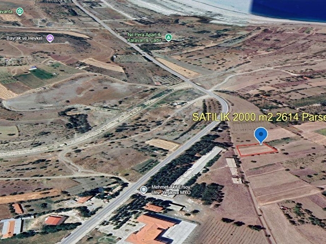 ÜNİVESİTEYE 170METRE SALDA GÖLÜNE 1 KM CADDE YOLU CEPHELİ 2000m2 ÇOK AMAÇLI TARLA - Görsel 11