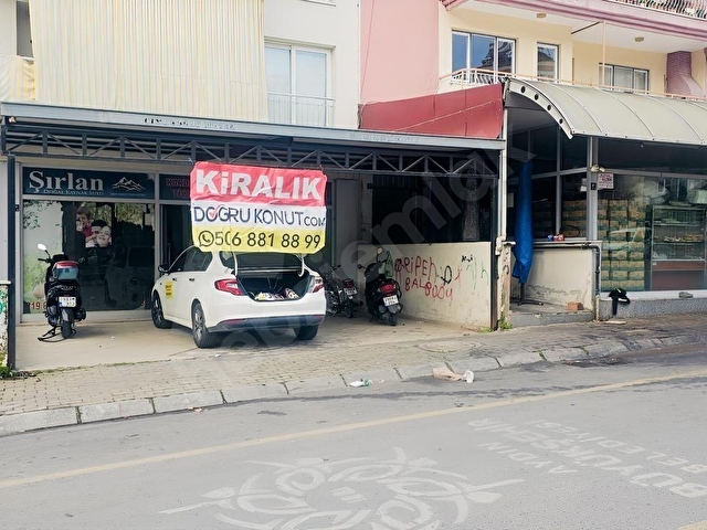Girne Mahallesi Kiralık Bahçeli Depolu Dükkan
