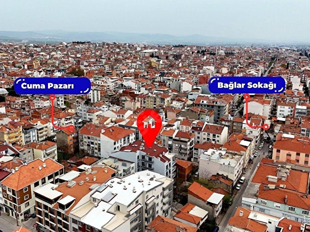 REMAX-MIDDEN MERKEZI KONUM ÜÇ BALKON,GENIŞ TERASLI FERAH KULLANIMLI DUBLEKS DAIRE