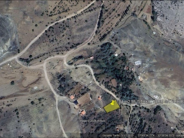 Meram Çayırbağı’nda 704 m² Müstakil Bahçe – Yatırım ve Huzur Bir Arada
