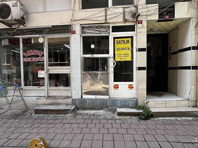 Cerrahpaşa Hastane Yakınında Satılık ,Asma Katlı Dükkan