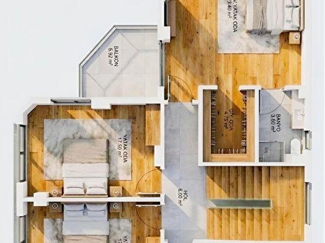 ANTALYA DÖŞEMEALTI NEBİLER DE 230m2 3+1 VILLA - Görsel 5