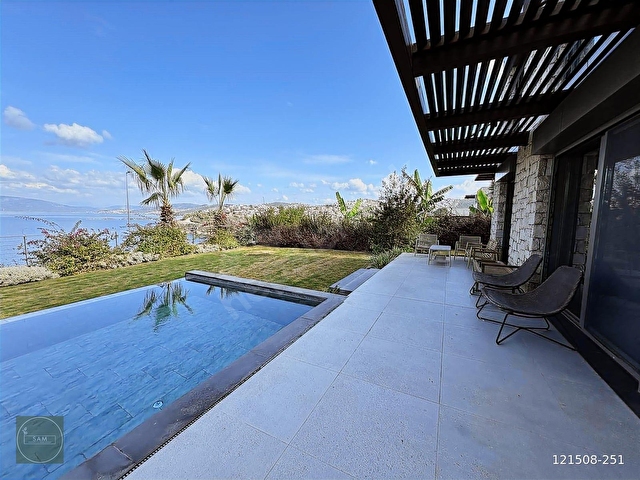 Maya Bodrum Evleri Deniz Manzaralı Bahçeli Havuzlu 4+1Villa - Görsel 18