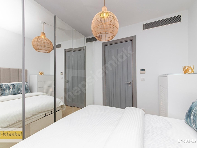 NEF Reserve Yalıkavakta Deniz Manzaralı, Lüks 2+1 Satılık Daire - Görsel 17