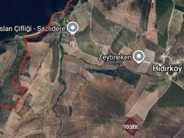 ACİL BALIKESİR BANDIRMA HIDIRKÖY DE SATILIK 21 DÖNÜM TARLA - Görsel 4