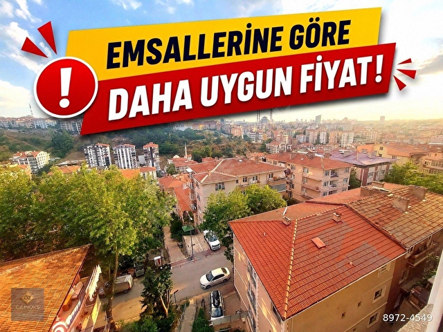 FIRSAT! ÖZ İNOKS TAN: KURTULUŞ / İLERİ MAH. MANZARALI 3+1 KATTA KOMBİLİ GÜNEY CEPHE FERAH