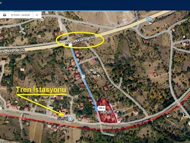 ULUKIŞLA HasanGAZİ Yaylasında 1508 m2 içinde SATILIK Müstakil Ev - Görsel 6