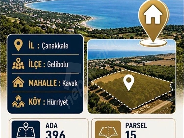 KAVAKKÖY ATABEY GAYRUMENKÜLDEN NEHİR,DENİZ MANZARALI ARSA