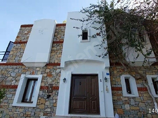 Bodrum-Kumbahce deniz manzaralı kiralık dubleks taş villa - Görsel 5
