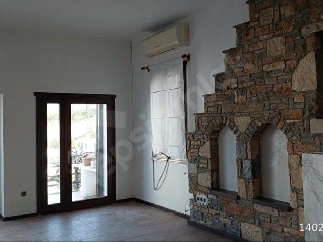 Bodrum-Kumbahce deniz manzaralı kiralık dubleks taş villa - Görsel 12