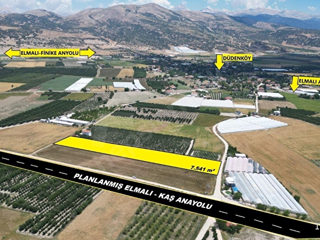 BALOĞLU GAYRİMENKULDEN DÜDENKÖY MAH.7.541m2 SATILIK ARAZİ