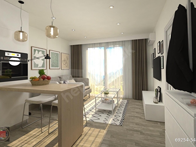 ANTALYA KEPEZ ALTINOVA STUDİO CANYON ARAKAT SATILIK DAİRE - Görsel 6