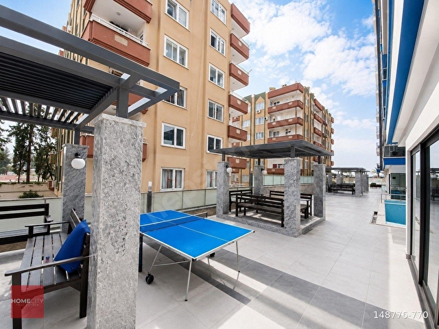 ALANYA MAHMUTLAR 2+1 85M2 EŞYALI DENİZE SIFIR KALE VE DENİZ MANZ - Görsel 5