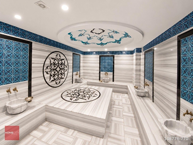 ALANYA MAHMUTLAR 2+1 85M2 EŞYALI DENİZE SIFIR KALE VE DENİZ MANZ - Görsel 30