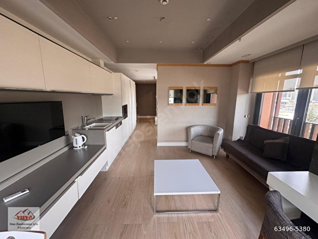 İKİ KULEde 65 m² FULL EŞYALI KİRALIK 1+1 REZİDANS - Görsel 9