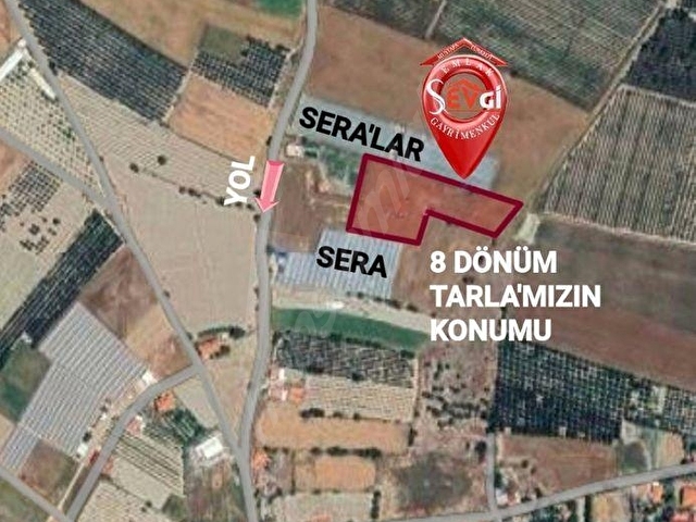 ELMALI DÜDENKÖYDE YOLU OLAN, ELEKTRİĞİ DİBİNDE, KÖY YERLEŞKESİNE ÇOK YAKIN 8 DÖNÜM SATILIK TARLA - Görsel 2