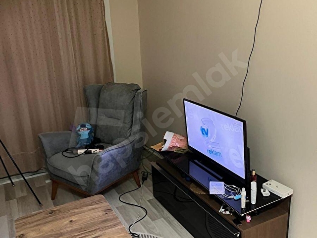 Studio Ctiy 3 Havuzlu Sitede Eşyalı Kiralık 1+1 Arakat Daire - Görsel 2