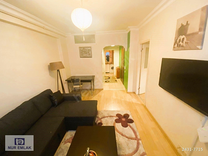 Şişli Merkezde Satılık 1+1 65 M2 Yeni Binada Yarı Zemin Daire