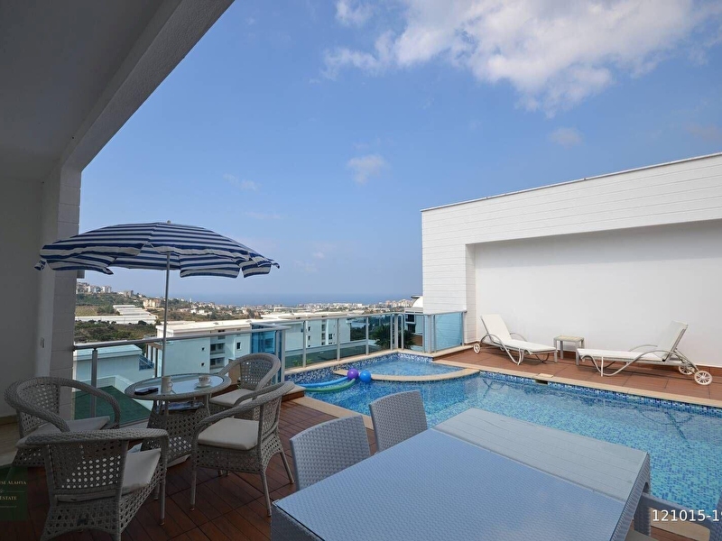 Lux villa 3+1 kargicak full furnished concept 5 stars