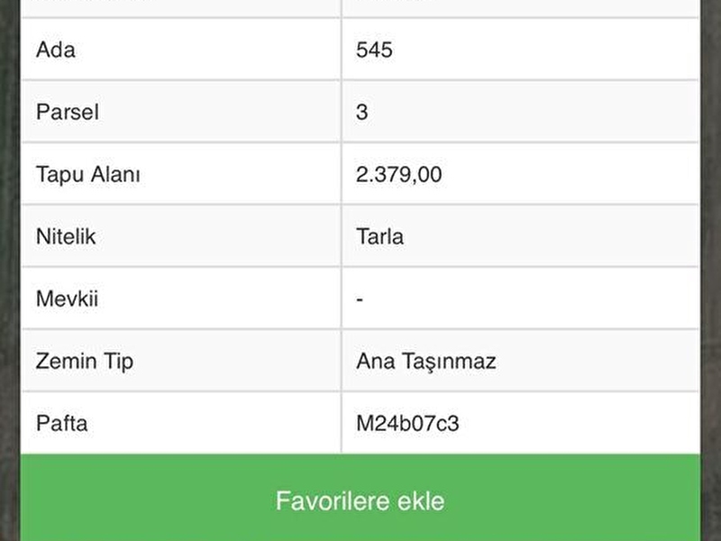 Isparta keçi̇borluda yatirimlik tarla