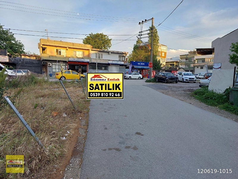 Bursa osmangazi̇ yunuseli̇de satilik bulvara cephe 788m2 hi̇sseli̇ köşe arsa