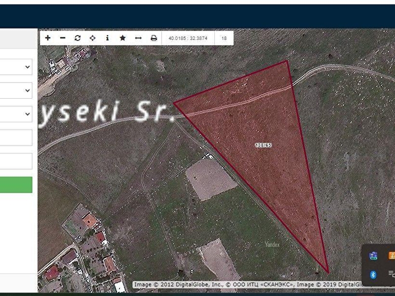 Ayaş başayaş 11.700m2 tek tapu resmi yola cepheli