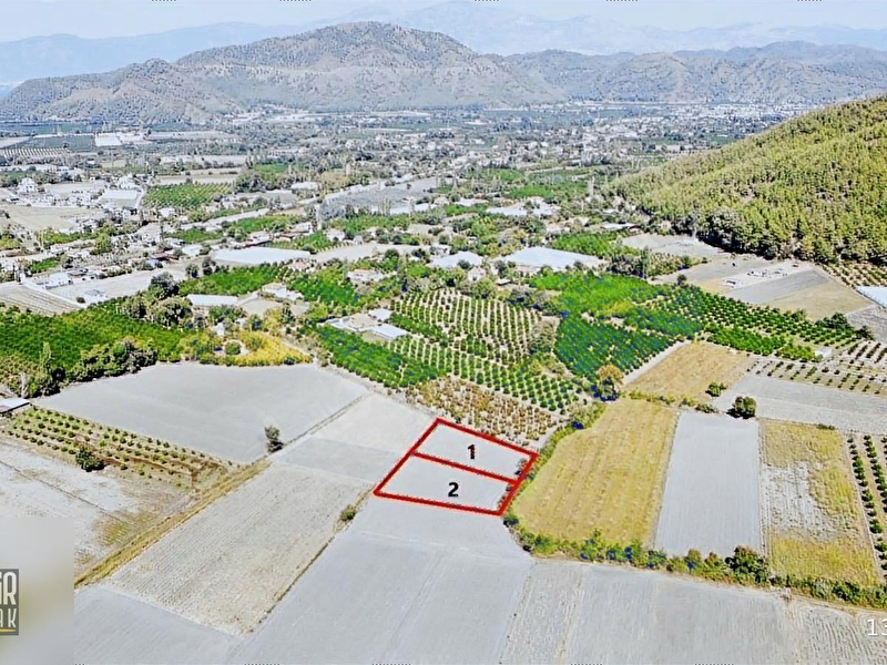 Okçular mahallesinde 1500m2 satılık tarla