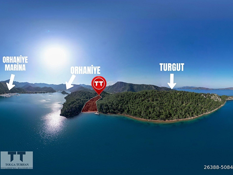 Tt emlak marmari̇s orhani̇ye’de 6900 m2 satilik cennet koy