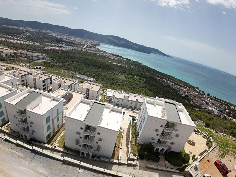 Tek yetkili didim akbükte panoramik deniz manzaralı satılık muhteşem daire