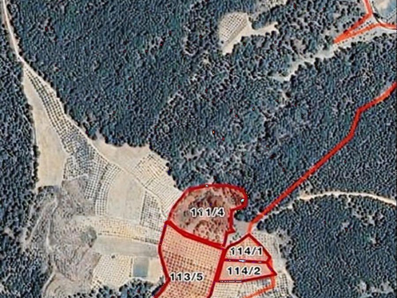 Dağci emlak buldan kovanolukta ges'e uygun satilik 38856m2 arazi̇