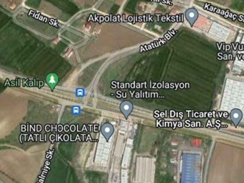 Si̇li̇vri̇ e5 üzeri̇ 12.855 m2.satilik  sanayi̇i̇ arsasi