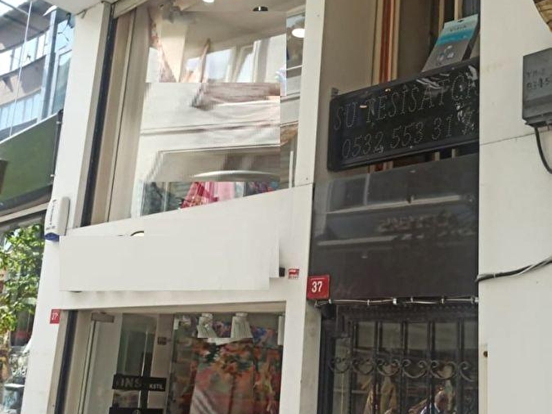 Nişantaşında giriş kat soakak cepeli dublex mağaza işyeri