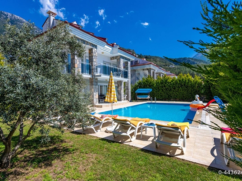 Günlük Kiralık 3 Odalı Villa Muğla Fethiye Ölüdeniz Mahallesi 8 Kişi Kapasiteli