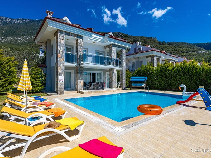 Günlük Kiralık 3 Odalı Villa Muğla Fethiye Ölüdeniz Mahallesi 8 Kişi Kapasiteli