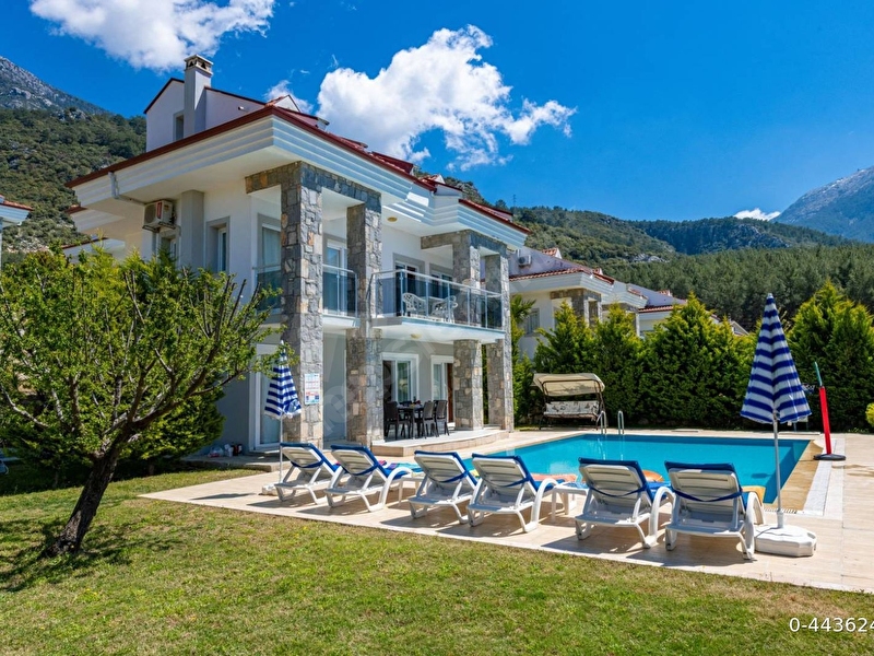 Günlük Kiralık 3 Odalı Villa Muğla Fethiye Ölüdeniz Mahallesi 8 Kişi Kapasiteli