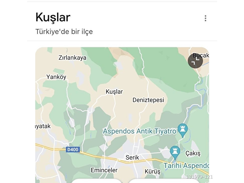 Seri̇k kuşlarda asfalta sifir yatirimlik 538 m2