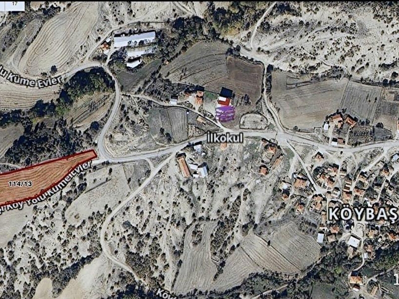 Bolu göynük’te köyün gi̇ri̇şi̇nde 10.436 m2 arsa