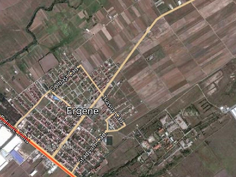 Ergene ulaş'ta 9808 m2 satilik arsa