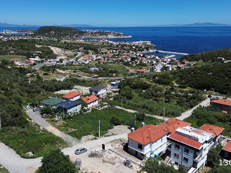Full deni̇z manzarali i̇marli arsa