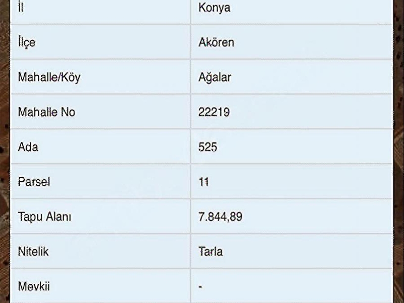 Yatirimlik i̇deal konum ve fi̇yat 7840 m2 müstaki̇l
