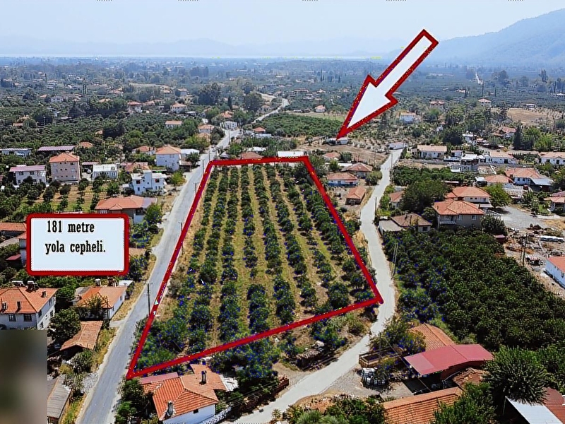 Yüksekkum'dan köyceğiz'de yatırımlık 7500 m2 i̇marlı arsa satılık