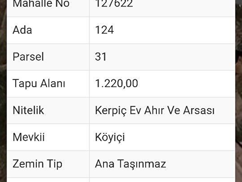 Topaktaş ta acil satılık  1000 m2 müstakil tapulu parsel